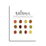 Autumn is My Favorite Color  | 12x16 | Glass Plaque