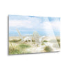 Beach Chairs  | 12x16 | Glass Plaque