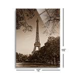 An Afternoon Stroll - Paris II  | 12x16 | Glass Plaque
