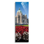 Parliament Buildings, Victoria, BC  | 12x36 | Glass Plaque