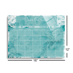 Ocean Calendar | 12x16 | Glass Plaque