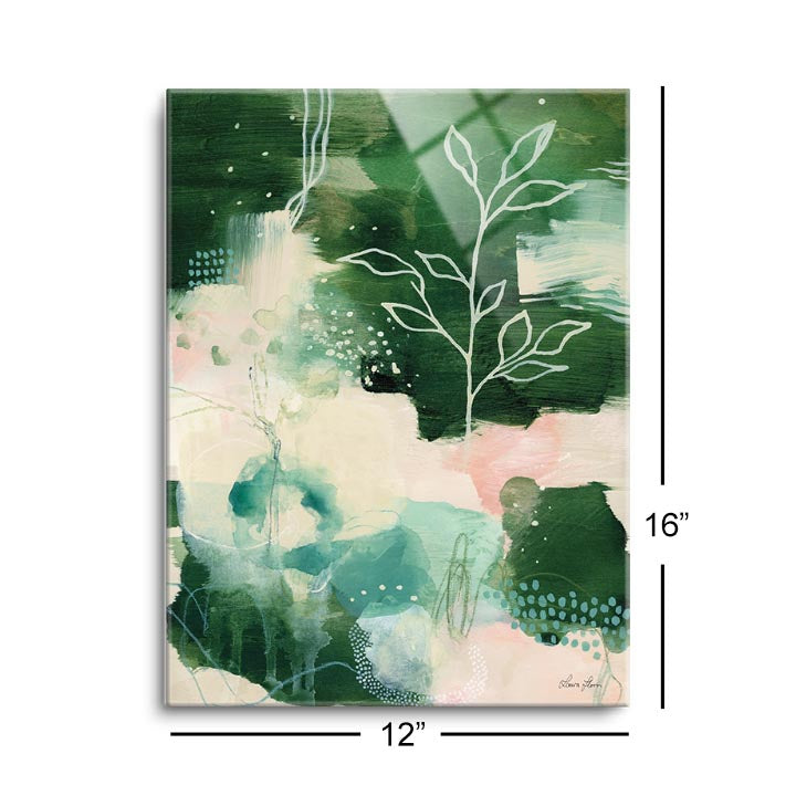 Nature Story II  | 12x16 | Glass Plaque