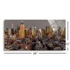 New York, New York  | 12x24 | Glass Plaque