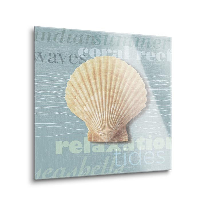 Beach Collection III  | 12x12 | Glass Plaque