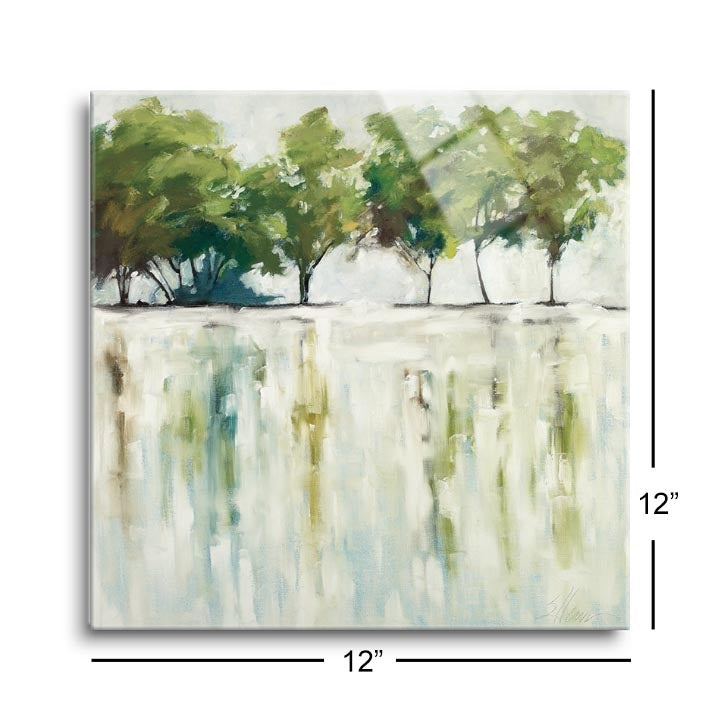 Reflections  | 12x12 | Glass Plaque