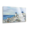 Santorini View I  | 24x36 | Glass Plaque