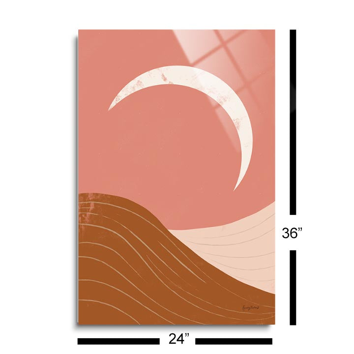 Desert Sunrise II  | 24x36 | Glass Plaque
