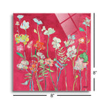 Richness of Flowers | 8x8 | Glass Plaque