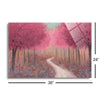 Forest Pathway Spring | 24x36 | Glass Plaque