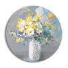 Touch of Spring I  | 24x24 Circle | Glass Plaque