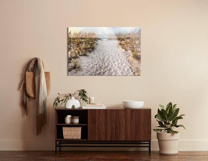 Path to the Beach  | 24x36 | Glass Plaque