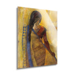 Women of the World I  | 24x36 | Glass Plaque