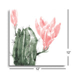 Prickly Bloom III  | 12x12 | Glass Plaque