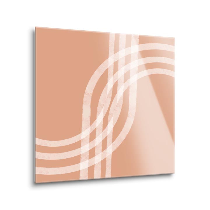 Modern Minimalist 13  | 12x12 | Glass Plaque