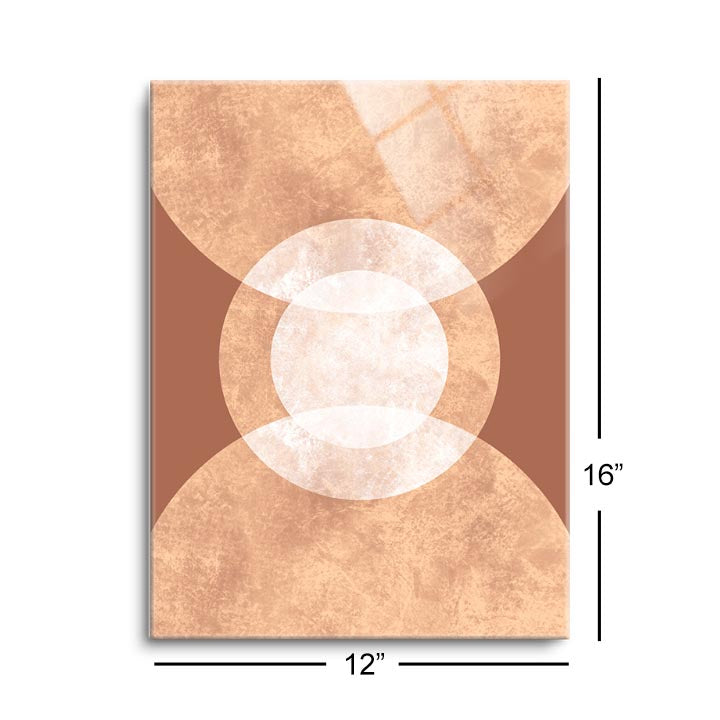 Modern Minimalist 10  | 12x16 | Glass Plaque