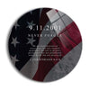 9/11 Memorial 2 (1-1)  | 24x24 Circle | Glass Plaque