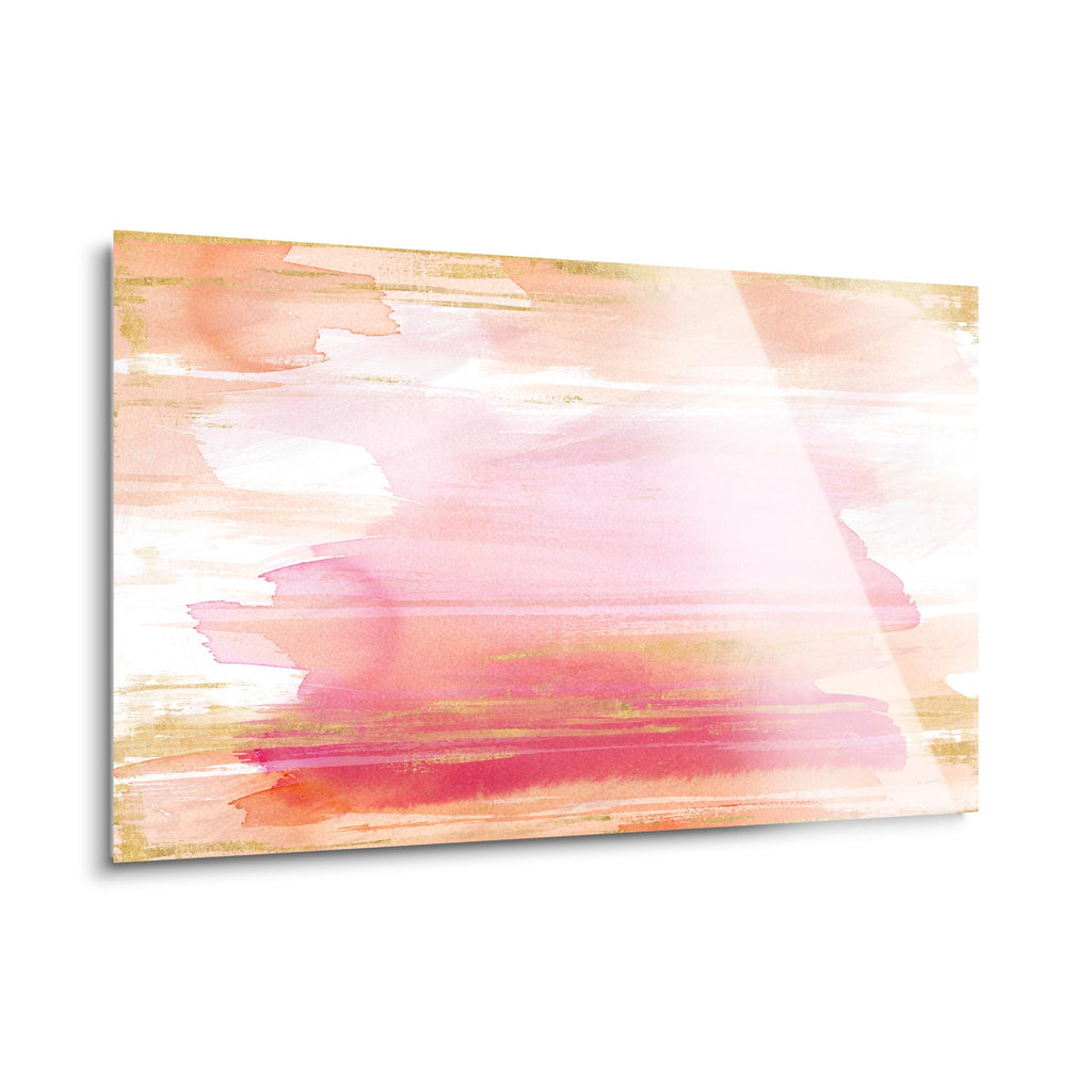 A Rosy View  | 24x36 | Glass Plaque