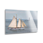 Smooth Sailing  | 12x16 | Glass Plaque