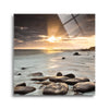 Nordic Sunset  | 12x12 | Glass Plaque