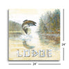 Lodge  | 12x12 | Glass Plaque