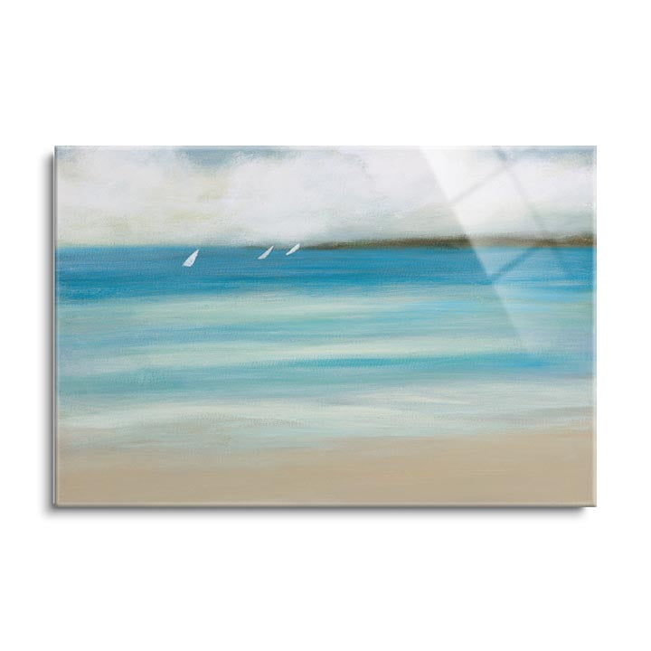 Catching the Breeze  | 24x36 | Glass Plaque