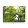 Reflecting Pool  | 12x16 | Glass Plaque