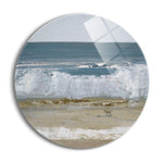 Spindrift 2  | 24x24 Circle | Glass Plaque