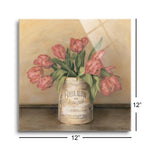 Royal Tulips  | 12x12 | Glass Plaque