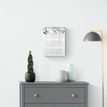 Habit Tracker | Marble Eucalyptus Chore Chart | 12x16 | Glass Plaque
