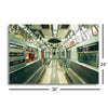 1963 NYC Subway | 24x36 | Glass Plaque