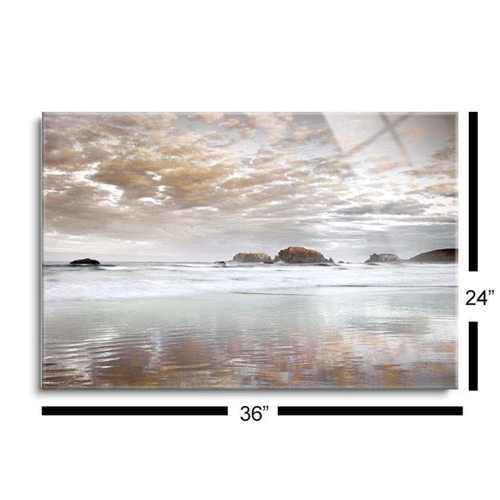 Sunrise Reflections  | 24x36 | Glass Plaque