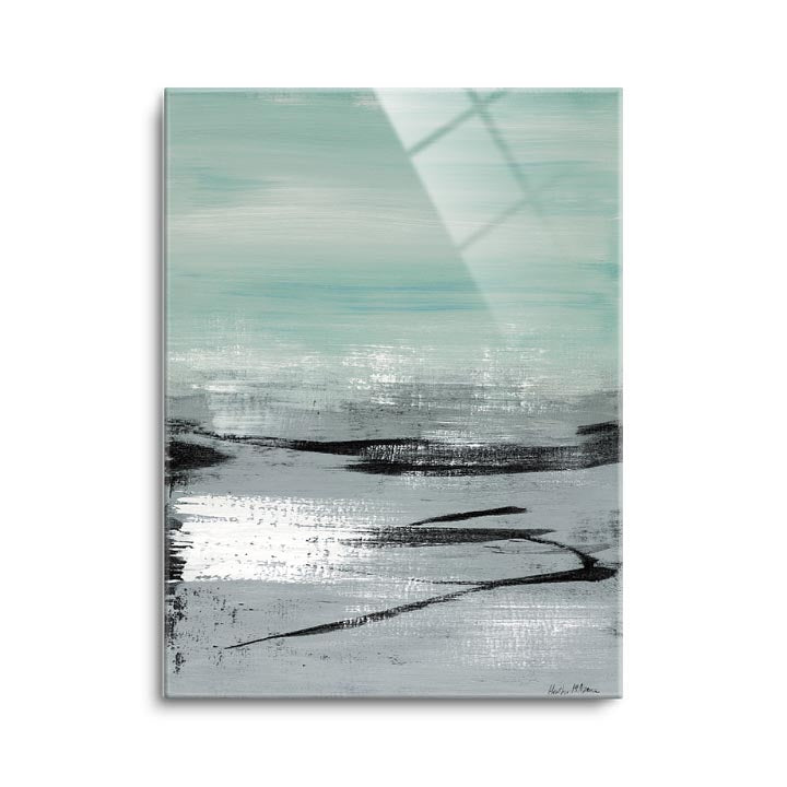 Beach I  | 12x16 | Glass Plaque