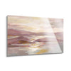 Pink and Gold Landscape  | 24x36 | Glass Plaque