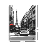 Paris II  | 12x16 | Glass Plaque