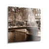 Autumn in Amsterdam III  | 12x12 | Glass Plaque