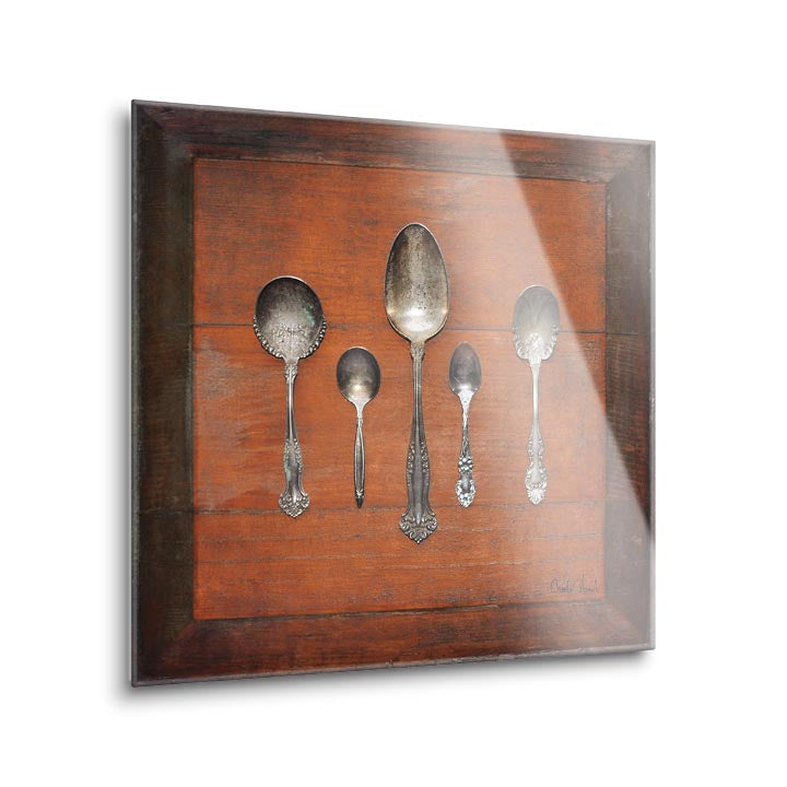 Meal Time II  | 12x12 | Glass Plaque