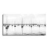 Anchored Sails  | 12x24 | Glass Plaque