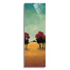 A New Day I  | 12x36 | Glass Plaque
