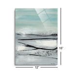 Beach II  | 12x16 | Glass Plaque