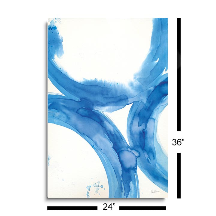 Rings of Water II  | 24x36 | Glass Plaque