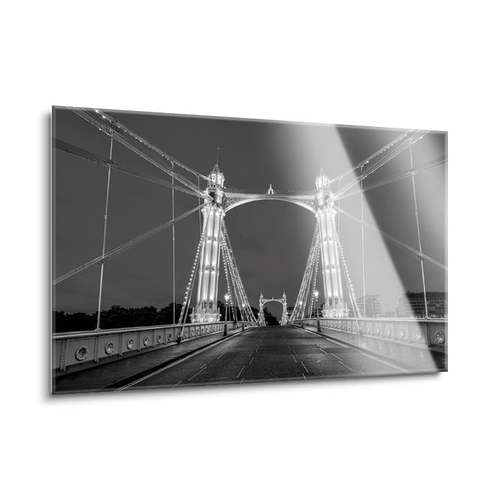 Albert Bridge I  | 24x36 | Glass Plaque