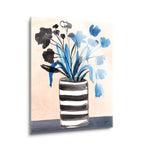 Blue Blooms  | 12x16 | Glass Plaque