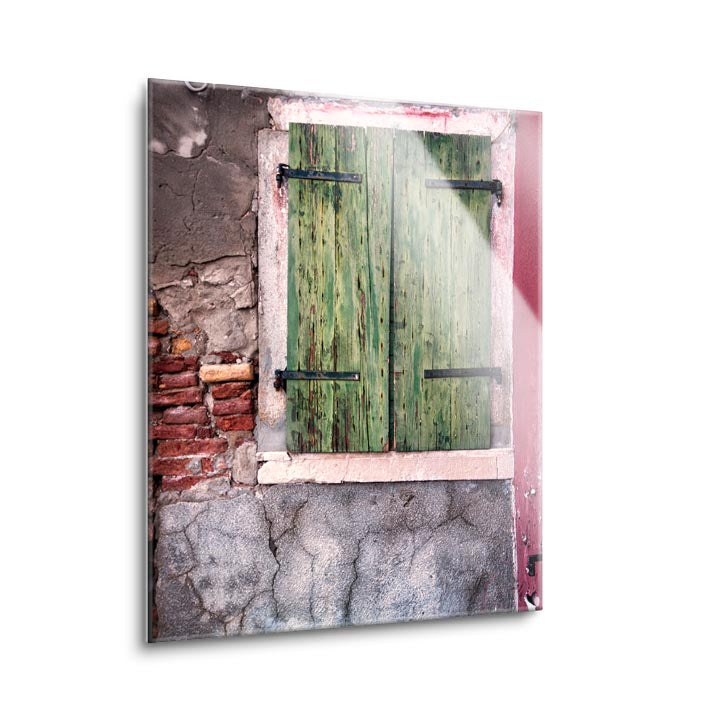 Burano Wall  | 12x16 | Glass Plaque