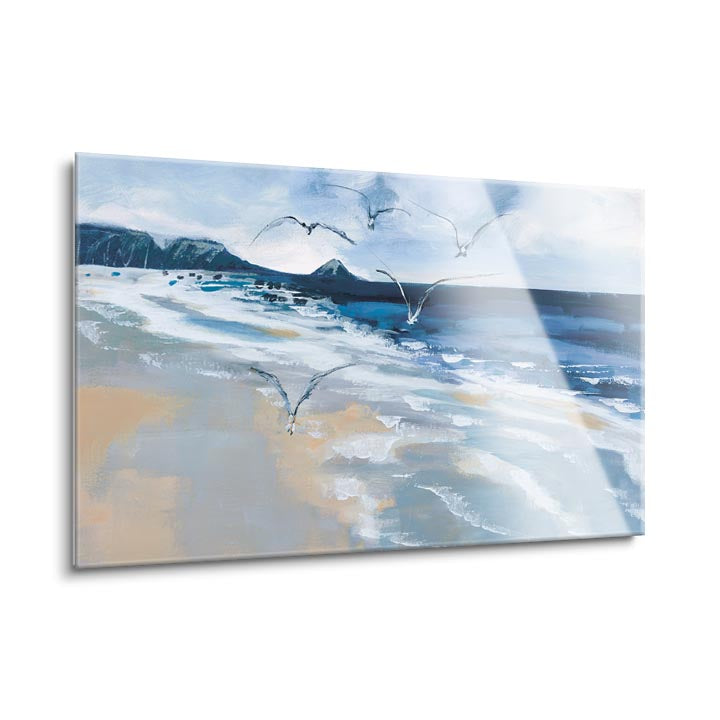 Pacific Breezes  | 24x36 | Glass Plaque