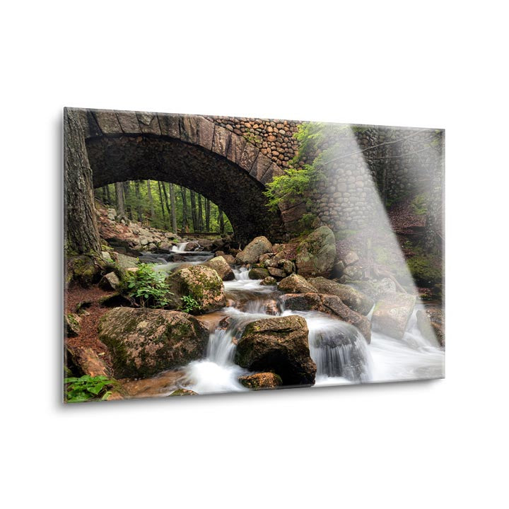 Stone Bridge II  | 12x16 | Glass Plaque