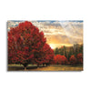 Crimson Trees  | 24x36 | Glass Plaque