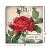 Scent of a Rose I  | 12x12 | Glass Plaque