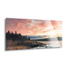 Coastal Sunrise I  | 12x24 | Glass Plaque