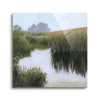 Morning Creekside  | 12x12 | Glass Plaque