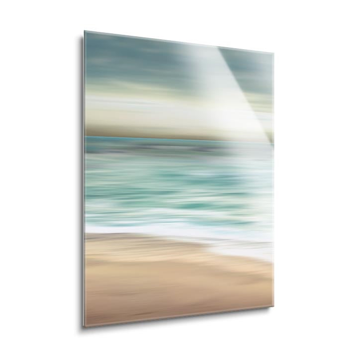 Ocean Calm II  | 24x36 | Glass Plaque